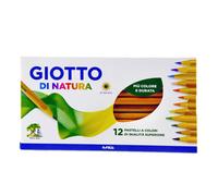 Pastelli Giotto di Natura 12 Colori Mina 4 mm - GIOTTO Cartoleria>Pastelli, Pennarelli, colori!