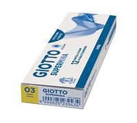 Pastelli giotto supermina monocolore - giallo