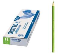 Giotto PASTELLI SUPERMINA SFUSO VERDE N.18, 12 pezzi