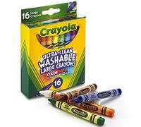 Pastelli lavabili Crayola Ultra Clean pastelli grandi 16 conteggi IMPORTAZION...