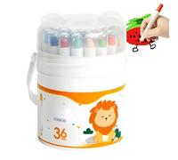 Pastelli lavabili non tossici - Pastelli colorati | Regalo ideale per pastelli colorati - Pastelli rotabili, il set artistico per bambini senza definitivo, adatto per bambini di età compresa tra 1 e 3