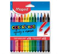 Pastelli Maped Color'Peps Infinity e Pennarelli Color'Peps Jungle