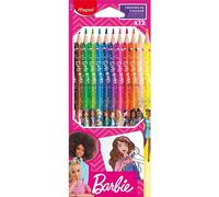 Pastelli Maped con motivo Barbie, 12 pz