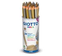 Pastelli Mega Giotto Fila - 5,5 mm - 518000 (Oro e Argento Conf. 24)