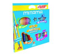 Pastelli mitama triangolari mina 3.3, scatola 72 pezzi