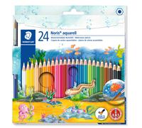 Pastelli Noris aquarell 144 - colori assortiti - Staedtler - astuccio 24 pezzi