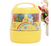 Pastelli Per Bambini - Set Di Pastelli Per Bambini, Pennarelli Lavabili A 36 Colori, Pastellii Artistici Per Bambinii | Per Di Età Compresa Tra 3 E 12 Anni, Aule Scolastiche, Casa, Viaggi