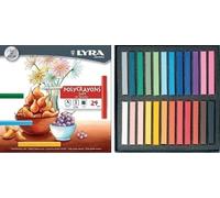LYRA Polycrayon soft astuccio in cartone 24 gessetti assortiti
