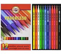 Pastelli senza legno Progresso Aquarell 12 pz KOH-I-NOOR