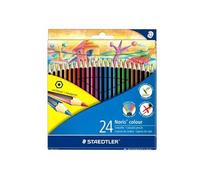 Pastelli colorati Noris Colour - Staedtler - Astuccio 24 pastelli colorati