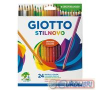 PASTELLI STILNOVO 24 COLORI 6 CONFEZIONI GIOTTO