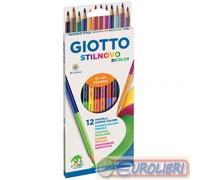 PASTELLI STILNOVO BICOLOR 12 COLORI 10 CONFEZIONI