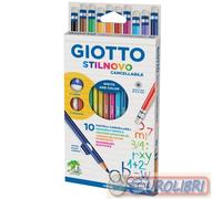 PASTELLI STILNOVO CANCELLABILE 10 COLORI 10 CONFEZIONE