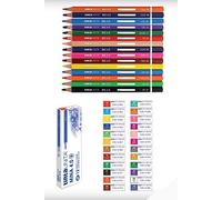 PASTELLI TINTA UNITA MINA 4.0 COLORI SINGOLI ROSSO PZ.12