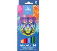 Pastelli triangolari Koh-i-noor Triocolor 12 pezzi Tigre