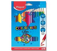 Matite colorate Maped Star scatola da 18