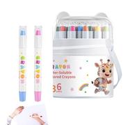 Pastelli Twist per bambini, sicuri, multifunzionali, lavabili, facili da impugnare, per calza della Befana, per studenti, ragazzi, ragazze, bambini, adolescenti, figlia, figlio