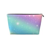 Pastello arcobaleno, Borsa da toilette Borsa per trucco Borsa per cosmetici Borsa da toilette da viaggio portatile