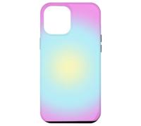 Pastello Aura Estetica Rosa Blu Chic Trendy Gradiente Custodia per iPhone 12 Pro Max