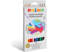 Pastello colorato 12 pezzi Multicolore Primo 522MINAB12