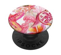 Pastello Estate Italiano Rosa Estate Preppy Costa Italiana PopSockets PopGrip Adesivo