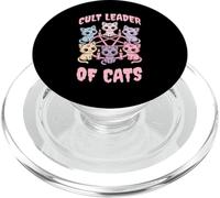 Pastello Goth Cat Cult Leader Kawaii Creepy Cute PopSockets PopGrip per MagSafe