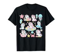 Pastello Goth Unicorno Kawaii Creepy Carino Arte Estetica Maglietta