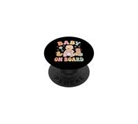 Pastello Groovy Baby Toy Blocks Rattle Design PopSockets PopGrip Adesivo