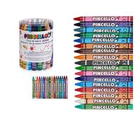 Pastello Jumbo 36 pezzi assortiti colori vivaci design pratico
