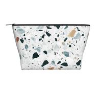Pastello Marmo Terrazzo, Borsa da toilette Borsa per trucco Borsa per cosmetici Borsa da toilette da viaggio portatile