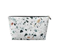 Pastello Marmo Terrazzo, Borsa da toilette Borsa per trucco Borsa per cosmetici Borsa da toilette da viaggio portatile