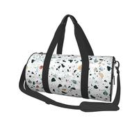 Pastello Marmo Terrazzo, Borsone da viaggio di grande capacità Borsa rotonda Borsa da viaggio sportiva Borsa da viaggio Borsa da fitness