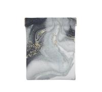 Pastello Splash astratto in marmo grigio, Spremere il portafoglio superiore da donna Borsa portaoggetti Piccola portamonete Portamonete