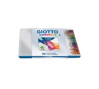 Pastello Supermina - mina 3,8 mm - colori assortiti - Giotto - astuccio in metal