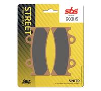 Spedizione Gratuita Pastiglia Freno SBS P683-HS Per Moto Ricambi Accessori