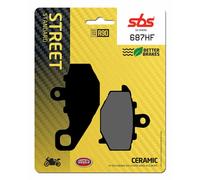 Pasticca Freno SBS p687-hf Moto Motore Ricambi Ciclomotore