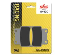 PASTIGLIE FRENO SBS 844 DC CARBON APRILIA SHIVER (RA000 RAC00 RAE00 RAG00) 750