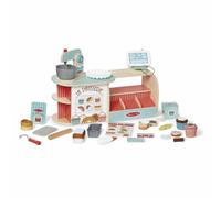 Melissa & Doug La Pasticceria - Pasticceria, Panetteria in Legno (39 pezzi), Giochi in legno, Giocattoli di ruolo, Gioco Montessori, Cibo in legno, Regalo per ragazzo o ragazza di 3 4 5 6 7 anni