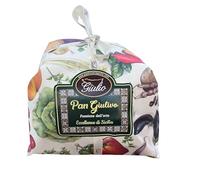 Pasticceria Giulio, Panettone artigianale con verdure disidratate, lievito madre e burro, Dolce gourmet gastronomico, panettone salato, dolce italiano, 500 grammi