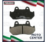 Set di pastiglie freno FERODO FDB244EF anteriore, posteriore