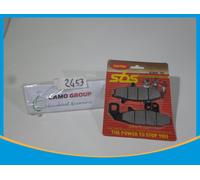 PASTICCHE PASTIGLIE FRENO ANTERIORE PADS BRAKE FRONT SBS SUZUKI: 600 DR RK