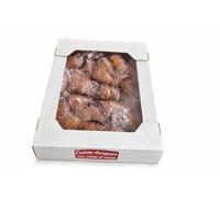 Pasticcini Codine d’Aragosta con Crema al Cacao Monoporzione 1500g Incartati Singolarmente Dolci da Forno Snack Ideali per Colazione Catering Eventi