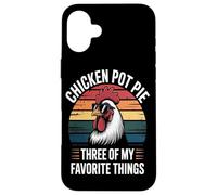 Pasticcio Di Pollo Tre Delle Mie Cose Preferite Amante Del Custodia per iPhone 16 Plus
