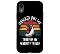 Pasticcio Di Pollo Tre Delle Mie Cose Preferite Amante Del Custodia per iPhone XR