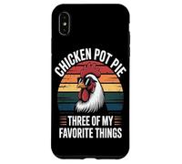 Pasticcio Di Pollo Tre Delle Mie Cose Preferite Amante Del Custodia per iPhone XS Max