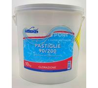 Pasticconi di cloro a lenta dissoluzione 10 KG - SURCHLOR 90/200