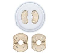 Pastidea - Kit trafila con 3 formati: Fusilli A3 8.5mm, Casarecce, Maccherone Rigato - compatibile con Philips Pasta Maker Avance e Serie 7000