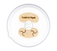 Pastidea - Trafila in bronzo e POM Fusilli A3 Rigati compatibile con Philips Pasta Maker Avance e Serie 7000