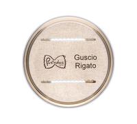 Pastidea - Trafila in Bronzo Guscio Rigato compatibile con Kenwood. Utilizzando l'adattatore, compatibile con Philips Pasta Maker Avance, Viva, Serie 7000, e altri.