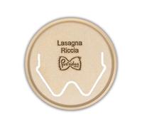Pastidea - Trafila in Bronzo Lasagna Riccia compatibile con Kenwood. Utilizzando l'adattatore, compatibile con Philips Pasta Maker Avance, Viva, Serie 7000, e altri.